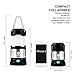 Rechargeable Camping Lantern , Etekcity Upgraded LED lantern with Magnetic Base, 4400mah USB Power Bank (Black)