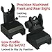 Trinity Force Flip Up Iron Sight Rear/front Sight Mount