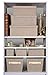 Creative Scents Fabric Decorative Storage Basket (Sand Dunes)