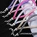 Hand Grip Lanyard, Crystal Hand Wrist Strap Attaches for Cameras, Phones, Media Players, PSP, USB Thumb Drives, Keys (10'' 7 Pack in 7 Assorted Colors)