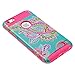 iPhone 6 Plus Case 5.5 Inch,iPhone 6S Plus Case,AnnBay High Impact Hard Hybrid Dual Layer Heavy Duty Armor Modern Slim Drop Protection Shock Absorption Cover Case Hot Pink