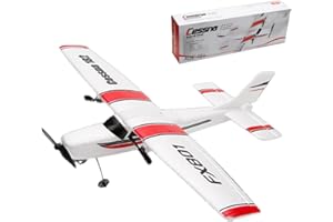 Razordon RC Plane, 2.4G 2 Channels FX-801 EPP Foam Remote Control Airplane, Cessna 182 Fixed-Wing Glider Model, Easy Control 