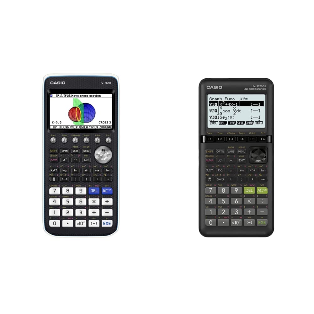 CASIO PRIZM FX-CG50 Color Graphing Calculator,Black