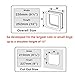 NAPUPRO Large Cat Door | Small Dog Door | cat Flap for Windows | 4 Ways Locking (Size 9.2 x 2.2 x 10 inch) | Telescopic Frame | Weatherproof | Easy Installing | for Interior and Exterior Door
