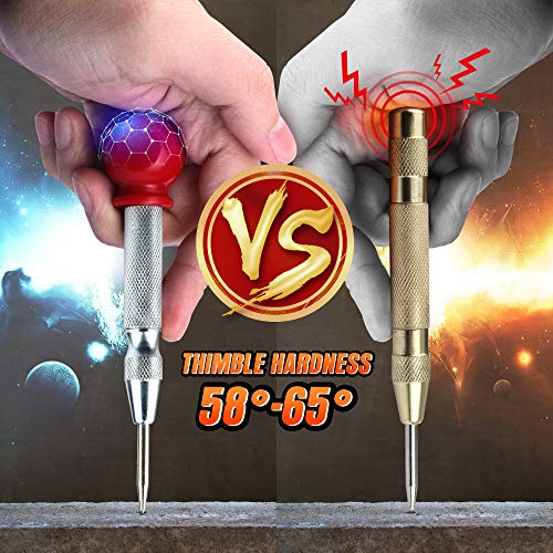 Spring Loaded Automatic Center Punch JelBo 5" Auto Spring Loaded