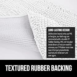 Gorilla Grip The Original Bath Rug 24x17, Thick