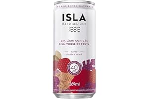 Isla, Bebida com Gin, Lata, 269ml - Lichia e Romã