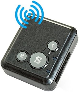 TopTops Mini Global Locator Systerm SOS Alarm Real time GPS Tracker for Kids or The Old (Black)