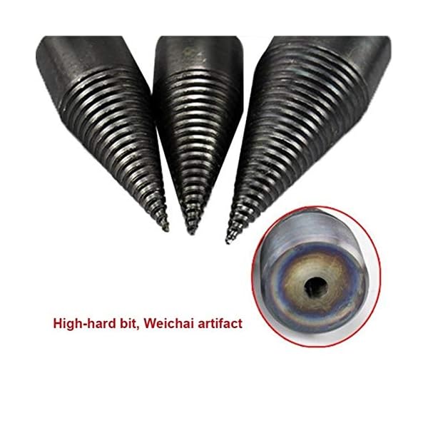 Holzspaltung Schnecke. 32/22mm Bohrer Hacken Holz Spaltung Bohrer Bits Werkzeug Haushalt Klappern Breaking Maschine Holz… – Bild 5
