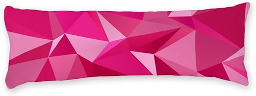 Amazon Com Ailovyo Pink Geometry Diamond Body Pillow Cases Cute