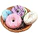 Fireboomoon 3.5'' Jumbo Kawaii Donuts Sandwich Bread BunToys