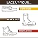 Leather Laces For Boots, Boat Shoes, Arts & Crafts - 72 Inch - Just Cut to Fit (Old Tan)
