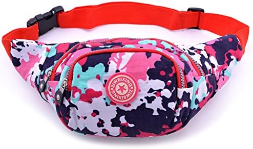 Naoki Outdoor Sports Cycling Hiking Camping Climbing Fishing Travel Waterproof Multi-Colored Polyester Leisure Purses Waist Pack Chest Bag