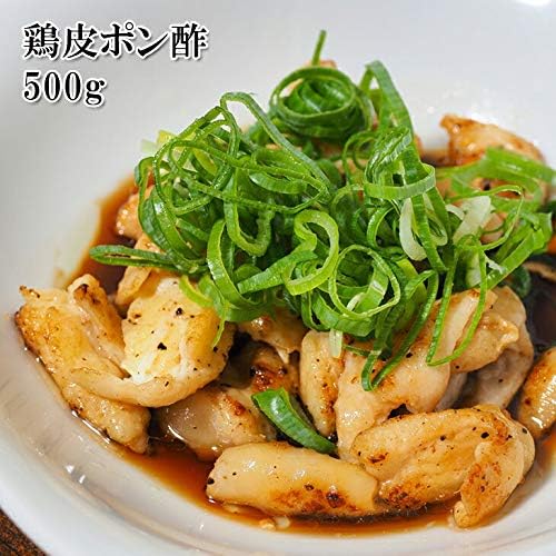 Amazon えつすい 鶏皮ポン酢 4人前 500g 鶏肉 冷凍 えつすい 冷凍惣菜 通販