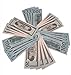 Prop Money Full Print 2 Sided 100PCS Motion Picture Money Set of: 50PCS $20 and 50 PCS $100 Realistic Money Stacks,Copy Money Play Money That Looks Real for Movie,Videos, Birthday Party