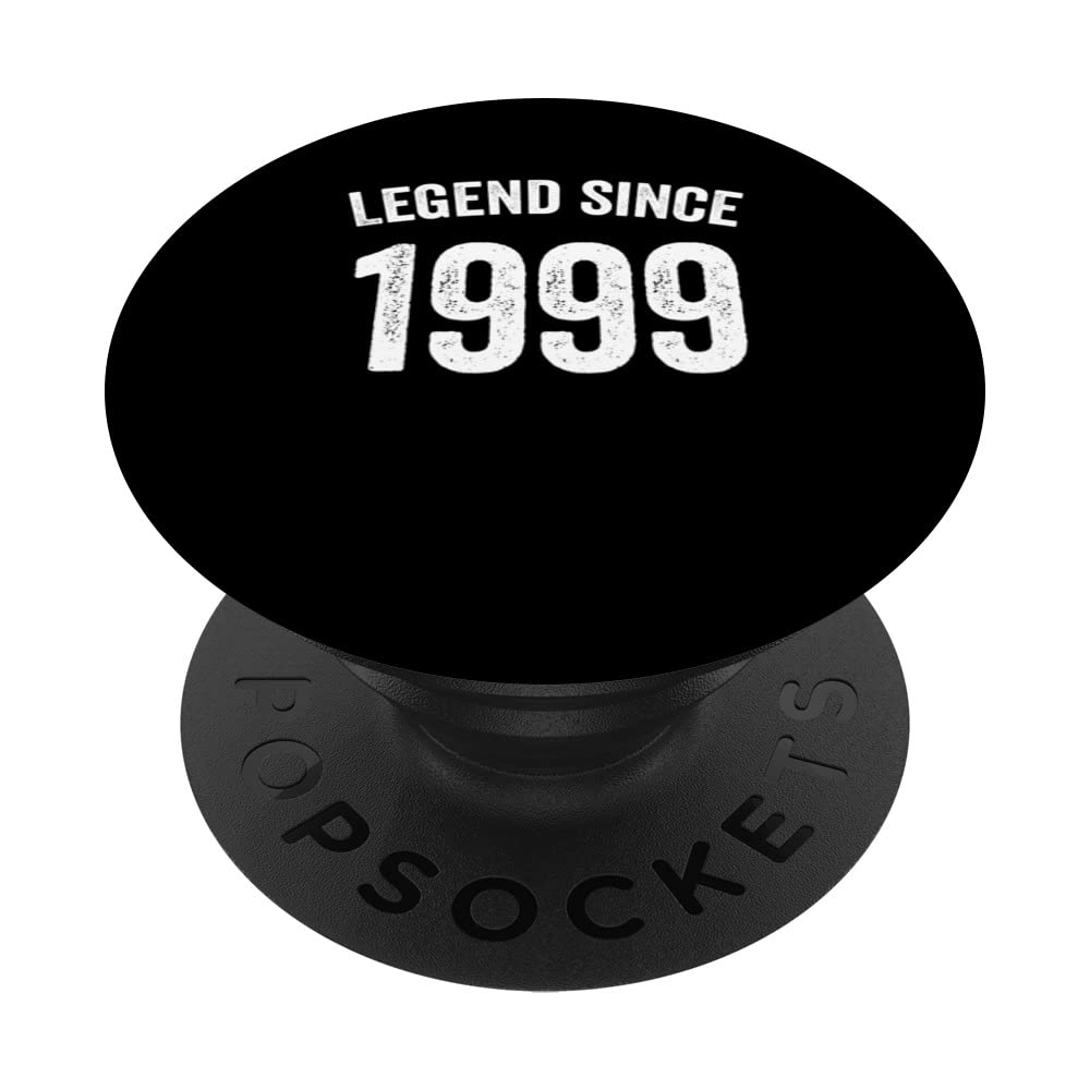 Vintage 1999 24th Birthday Idea for legend since 1999 PopSockets Swappable PopGrip