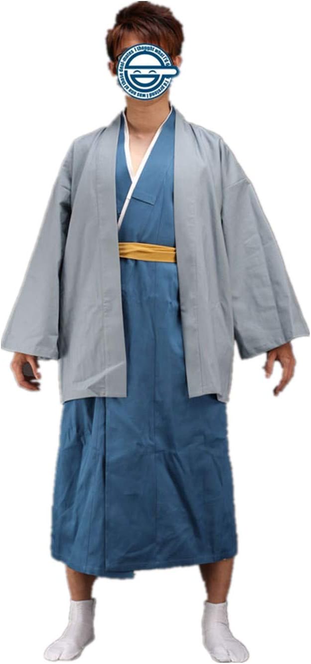 LVCOS Silver Soul Cosplay Kotaro Katsura Kimono Costume