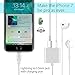 Lightning to 3.5 mm Headphone Jack Adapter,WOPOW 8 pin to 3.5mm jack aux audio converter cable,3.5mm Headphone Audio Adapter to Listen Music Data Cable for iPhone 7/7 Plus
