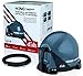 KING VQ4500 Tailgater Portable/Roof Mountable Satellite TV Antenna (for use with DISH) , Gray , Western Arc Satellites