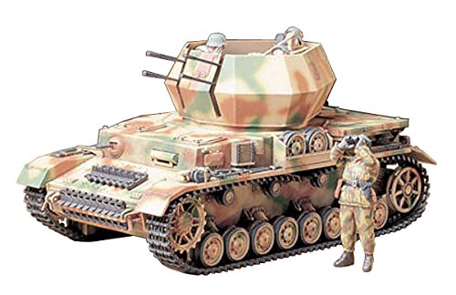 Tamiya German Flakpanzer IV Wirbelwind 1:35 Scale Military Model Kit