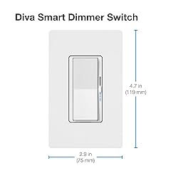 Lutron Diva Smart Dimmer Light Switch with