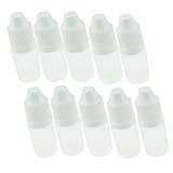 Newzoll 10 Pcs 5 ml Empty Plastic Dropper Clear
