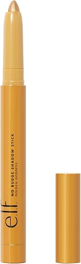 e.l.f. No Budge Shadow Stick Golden Goddess 0.056 oz Metallic Eyeshadow