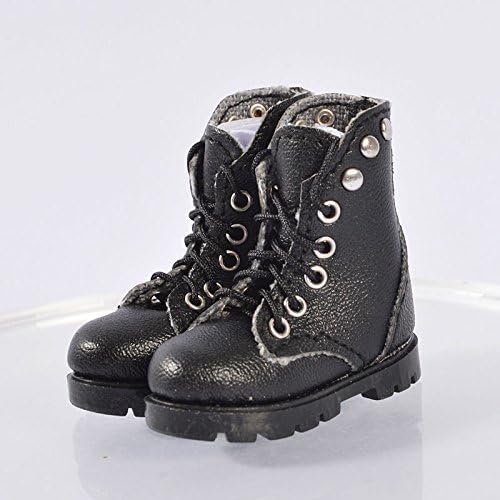 Doll Shoes Black shoes boots for Lammily Doll Exclusive First Edition Real Life Barbie Doll Doll Accessories Doll Accessories