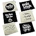 Positive Messages Canvas Cosmetic Bag and Travel Makeup Zipper Pouch Organizer Set for Wedding