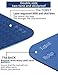Yoga Mat Fitness Mat Eco Friendly Material SGS Certified Ingredients TPE Specifications 72'' x 26'' Thickness 1/4-Inch Non-Slip Extra Large Yoga Mat with Carry Bag (Blue)