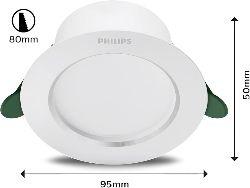 Downlight LED encastrable, Blanche 6,5W
