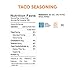 Fody Foods Vegan Taco Seasoning | Flavorful Blend | Low FODMAP Certified | Gut Friendly No Onion No Garlic | IBS Friendly Kitchen Staple | Gluten Free Lactose Free Non GMO | 4.02 Ounce