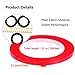 Outus 6 Pieces 3 mm Width Graphic Chart Tape Grid Art Tape Marking Tapes Whiteboard Gridding Tape Self-Adhesive Tape, 6 Colors