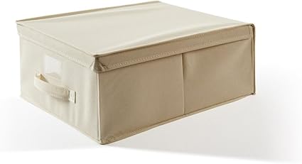Più EasyBox - Caja de Tela TNT, Color Crudo, 36 x 48 x 19 cm ...