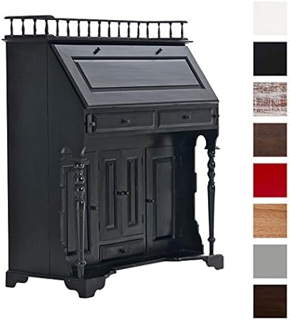 CLP Sekretär Nancy aus Mahagoniholz I Handgefertigter Sekretär im