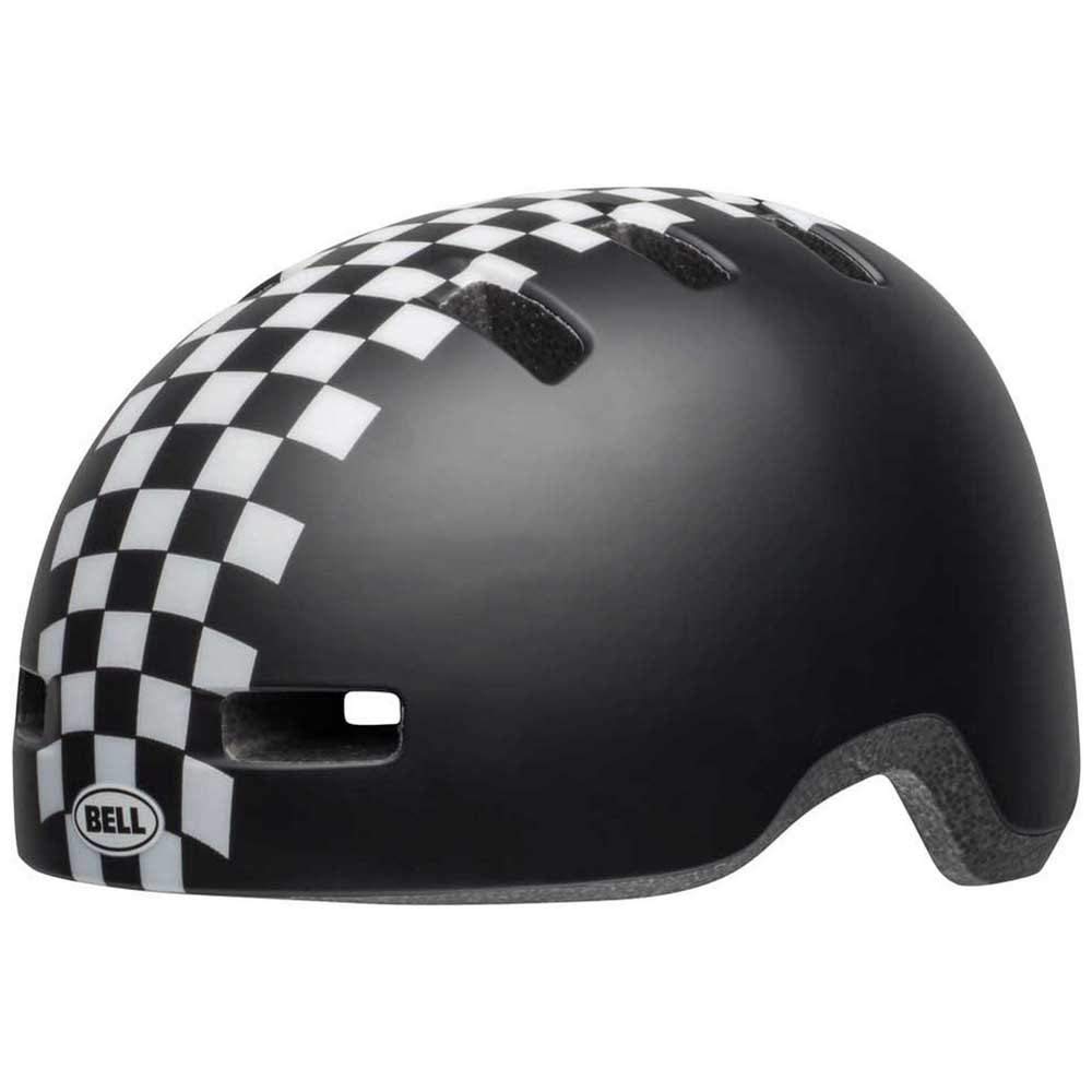 BELL Kids' Lil Ripper Toddler Cycling Helmet, Checkers Matte Black, 45-51 cm