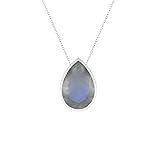 LUSTRE AND LIGHT Pear Shape Natural Labradorite