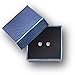UHIBROS Jewelry Stainless Steel Womens Cubic Zirconia Stud Earrings Multicolor Set Piercing 8 Pairs Multi-Color