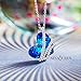 NINAQUEEN Silver Necklaces for Women Pendant Jewelry with Crystals from Swarovski Necklace Birthday Anniversary Back to School for Her Daughter Wife Girlfriend Niece Sister Teen Girls