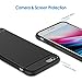 JETech Case for iPhone 6s and iPhone 6, Protective Cover with Shock-Absorption and Carbon Fiber Design, Black