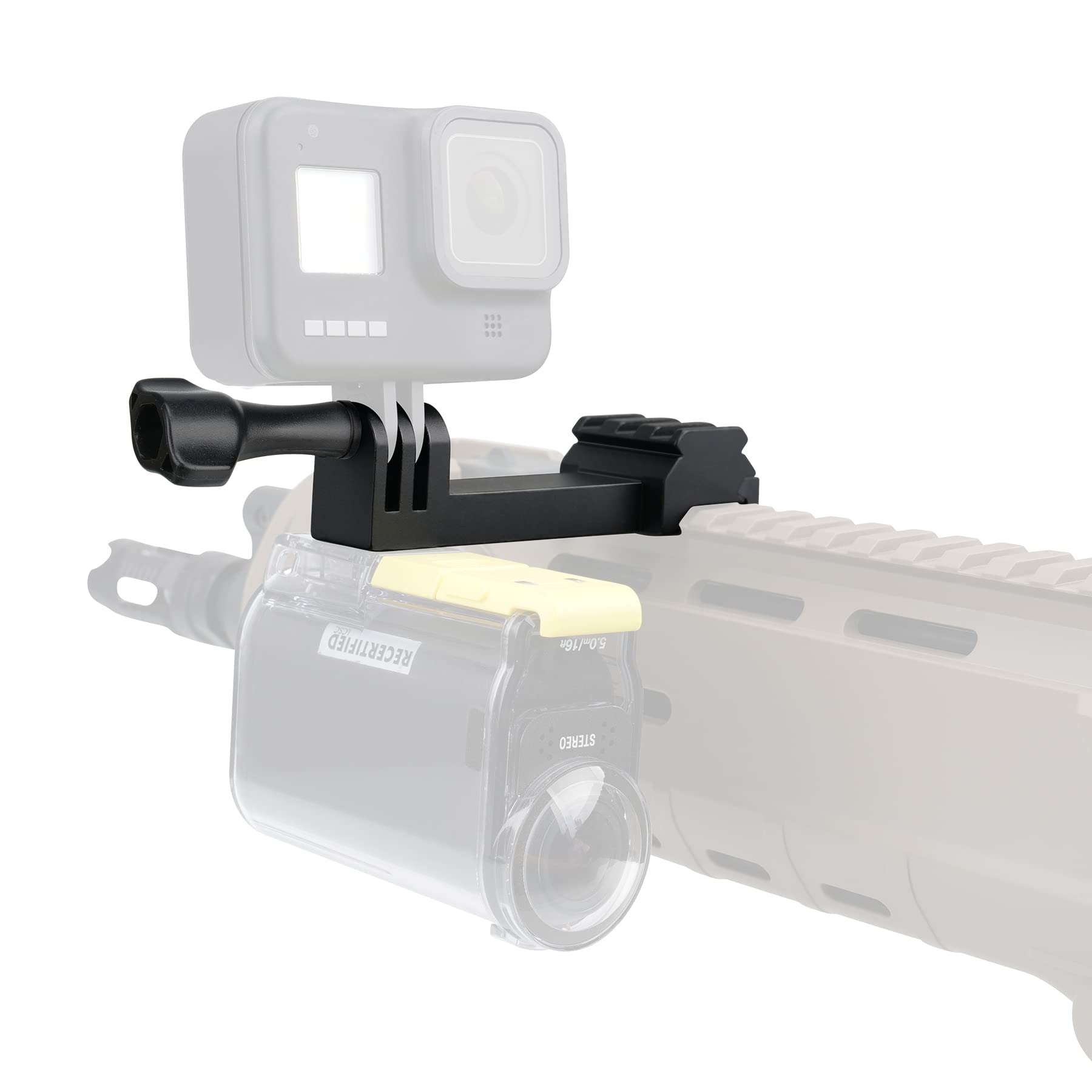 High Precision Aluminum Alloy Universal 2in1 Action Camera Rifle