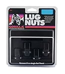Gorilla Automotive 66147BDX Black Chrome Ram Durango Grand Cherokee 7/8" Hex Lug Nut - Pack of 4 (14mm x 1.50 Thread Size)