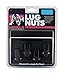 Gorilla Automotive 66147BDX Factory Style Bulge Lug Nuts - Black – 7/8” Hex - 14mm x 1.50 Thread Size - Pack of 4