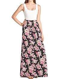 Beachcoco Vestido amplio y largo para embarazada