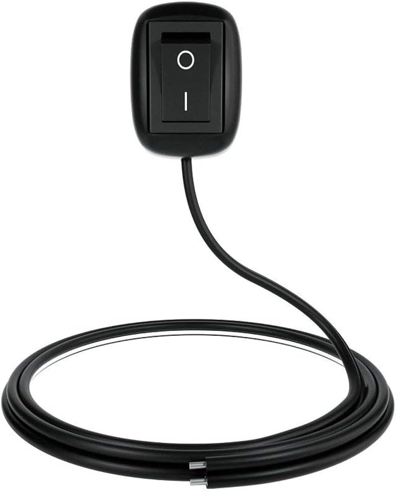Hsthe Sea Car Rocker Switch On/Off 12V 10A Adhesive Mount Button