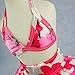 Fitwarm Floral Dog Bikini Set, Hawaiian Beach Swimsuit, Summer Dog Clothes for Small Dogs Girl, 2 Piece Dog Suit for Swimming and Bathing, Pet Luau Outfit, Cat Skirt, Rose Pink, XS