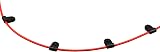 DDHOMIN 120 Sets R Shape Cable Clips Black Nylon Wire Management view 3