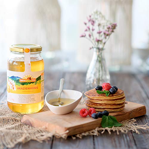 Akazien-Honig von ImkerPur, 1200g, mild-aromatisch, mit einer feinen Marzipan-Note – Bild 3