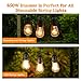 Mpow 650W Wireless Remote Control Dimmer, 40Ft Range, RC On/Off & Stepless Dimming (25% 50% 75% 100% Brightness Optional) 0.5-4 Hours Timer for Dimmable LED or Incandescent String Lights