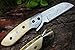 DKC Knives (2 5/18) Sale DKC-113-X DUST Bowl Damascus 4.5' Folded 7.25